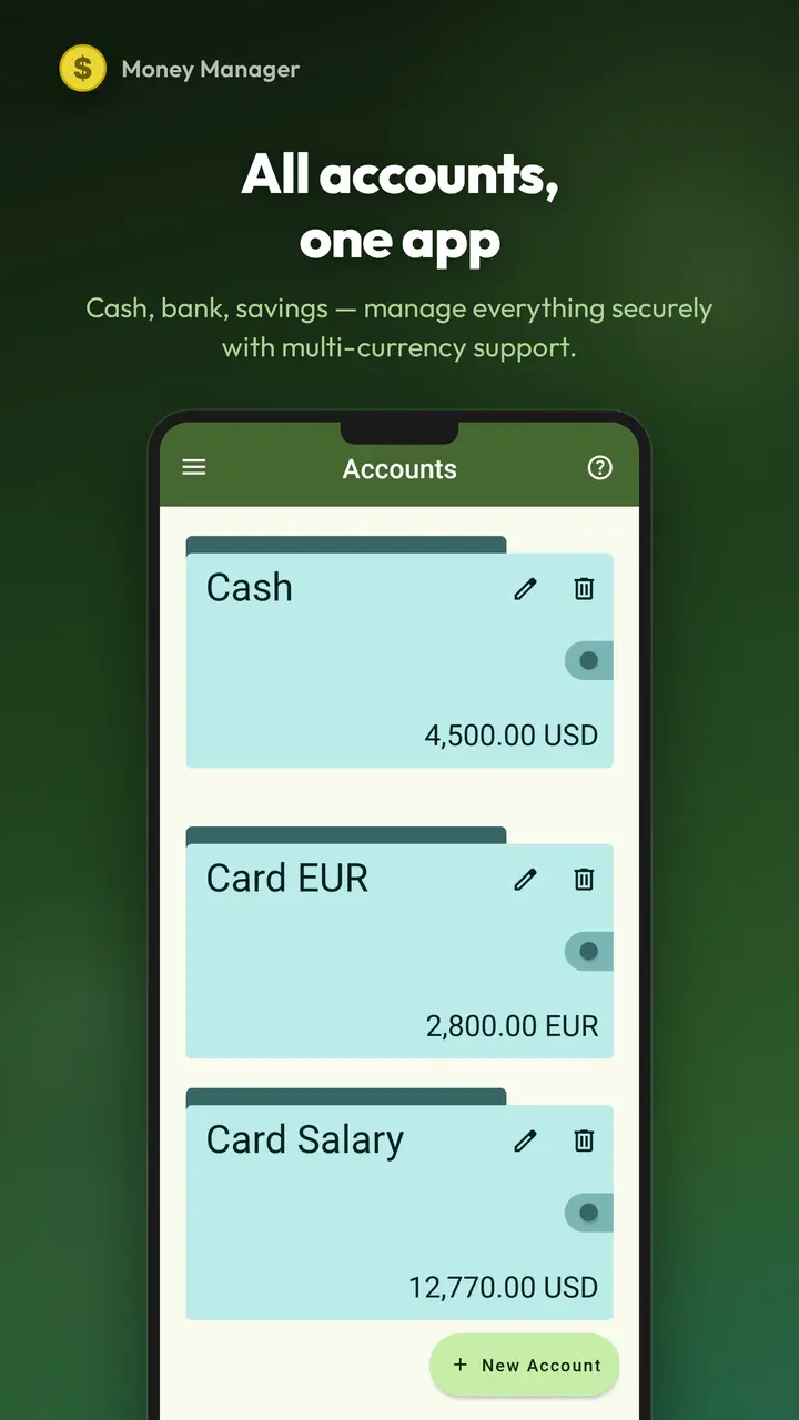 MoneyManager screenshot 2