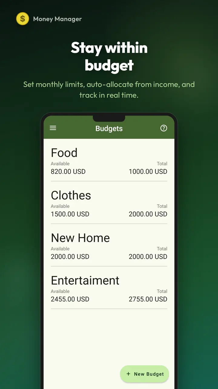 MoneyManager screenshot 5